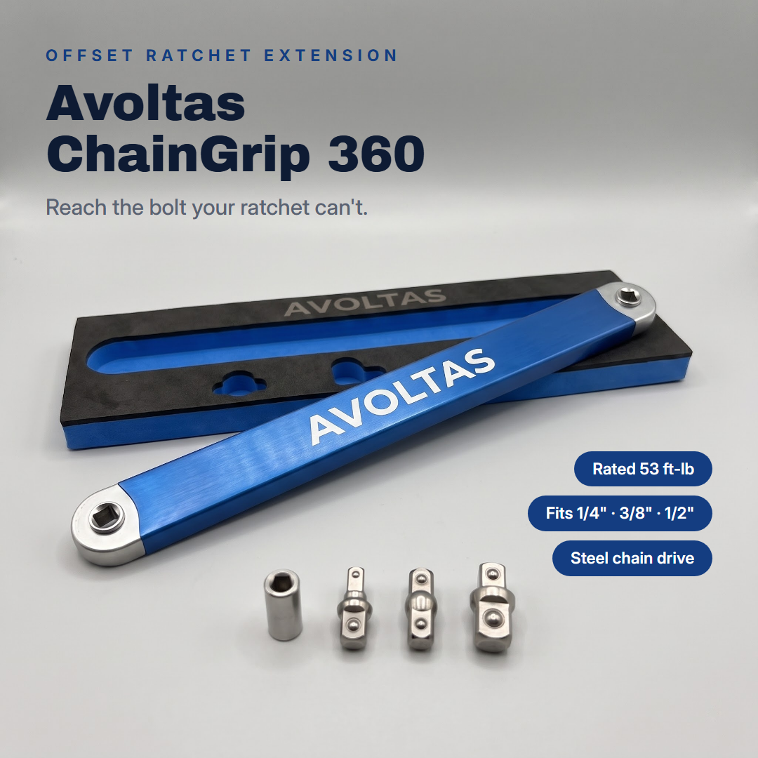 Avoltas ChainGrip 360 – Offset Ratchet Extension