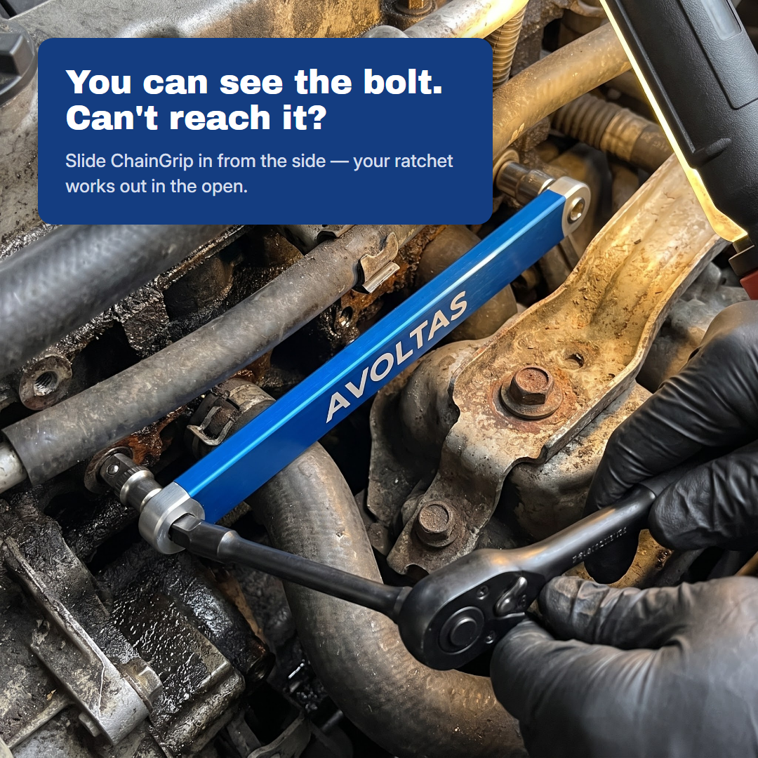 Avoltas ChainGrip 360 – Offset Ratchet Extension