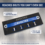 Avoltas ChainGrip 360 – Offset Ratchet Extension